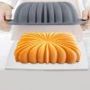 1pc Silicone Toast Cake Pan Rectangle Flower Shaped Cake Baking Pan Baking Tool Toast Pan Cake Mold [H2VPTV]