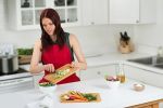 3-Piece Bamboo Cutting Board Set - Wood Cutting Boards for Kitchen, Chopping Meat, Vegetables, Fruits & Cheese - Reversible [7RZ6KT]