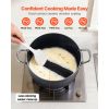 Aluminum Stock Pot, 12-Quart Nonstick Ceramic Coated Pot with Glass Lid, PFOA-Free, PFAS-Free, Compatible with Gas Stoves, Induction Cooktops