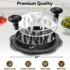 10" Pro Chicken Shredder Tool Twist Large for Kitchen, BPA-Free Food-Safe Meat Grinder