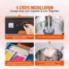 Electric Cotton Candy Machine with Cart, 1000W Commercial Candy Floss Maker with Stainless Steel Bowl, Sugar Scoop and Drawer, Perfect for Home