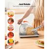 Manual Bread Slicer, 0-0.6" Adjustable Thickness Cheese Cutter