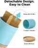 3 Compartment Utensil Holder, Extra Large Utensil Crock, Stable Ceramic Utensil Organizer, Cooking Tool Organizer Set for - Cork [7RMZP8]