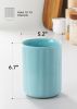 Utensil Holder, Extra Large Utensil Crock, Stable Ceramic Utensil Organizer, Cooking Tool Organizer Set for Kitchen Counter Farmhouse Décor, Turquoise
