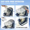 Electric Pasta Maker, 150W Automatic Noodle Maker Machine with 8 Pasta Shapes, 4 Intelligent Modes, 500g Flour Capacity [HQ4JNY]
