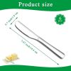 Stainless Steel Butter Knife, Butter Spreader, Butter Knives, Butter Spreader Knife for - Silver - 7RJYB8
