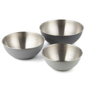 Stainless Steel Mixing Bowls (3 Pieces)