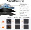 Coffee Mat 17"x32" - Extra Large Absorbent Non Slip Dish Drying Mat,Coffee Bar Accessories,Kitchen Counter Protector for Coffeemaker, Sink