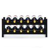 Kitchen Natural Bamboo Products Wine Rack Display Storage Holder  Shelf [H9FIZA]