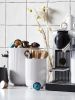 Utensil Holder for Kitchen Counter, 7.3"+5.4" Fluted Ceramic Utensil Crock Organizer for Countertop, Heavy Large Holder for - Ceramic - 7RZ0MT