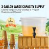 Beverage Dispenser, 3 Gallon Drink Dispensers for Parties, Plastic Juice Dispenser with Spigot and Lid, Iced Tea Lemonade Juice Water Dispenser