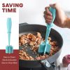 Meat Chopper, Upgrade Hamburger Smasher, Premium Heat Resistant Meat Masher for Ground Beef - Nylon - 7RDFHT