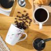 Coffee Mugs Set of 6, 11 OZ Coffee Cups Set with Handle, Floral Mug Sets Ceramic Cup Set for Kitchen, Microwave & Dishwasher Safe,