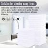 24 Pack Kitchen Dishcloths - Does Not Shed Fluff - Reusable Dish Towels, Dish Cloths, Super Absorbent Coral Fleece Cleaning - Microfiber [7RDUNX]
