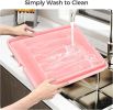 Extra Large Expandable Silverware Organizer, BPA-Free Food-Safe Cutlery Flatware Organizer, Kitchen Utensil Drawer - Plastic [7EHWT8]