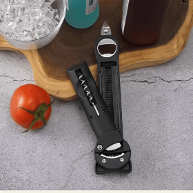 High Leverage Jar Opener Set for Arthritis, 5-in-1 Heavy Duty Labor-Saving Bottle Opener Kit, Easy Release Jar Remover for Weak Hands, Seniors