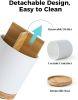 3 Compartment Utensil Holder, Extra Large Utensil Crock, Stable Ceramic Utensil Organizer, Cooking Tool Organizer Set for - Cork [7RZ1PJ]
