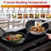 Double Induction Cooktop, Portable Dual Countertop Burner with Sensor Touch, 4000W Induction Cooktop 2 Burner