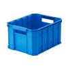 8.5 Gallon Stackable Plastic Utility Crate, Blue