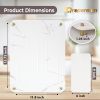 Stone Drying Mat for Kitchen Counter + Sink Caddy | 15.7"x11.8" Diatomaceous Earth Drying Mat with Stainless Steel Feet | Heat Resistant to 450°F | Ec
