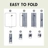 Outdoor Picnic Blankets Waterproof Foldable, Large Beach Blanket Sandproof, Gingham Picnic Mat Cute Washable Portable