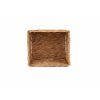 Collapsible Woven Twisted Bulrush Cube Storage Bins, 2 Pack