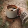 Large Ceramic Coffee Mugs Set of 4 | 16 oz Stoneware Coffee Cups | Lead-Free, Non-Toxic | Microwave and Dishwasher Safe | - Stoneware [7RMAJP]
