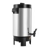 Commercial Coffee Urn, 40-Cup 203oz Hot Beverage Dispenser with Non-Drip Spout, 1090W Fast Brewing Coffee Maker, Automatic Temperature Regulation