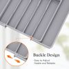 Silverware Drawer Organizer, Expandable Utensil Tray for Kitchen, BPA Free Flatware and - Plastic - 7RZC5T