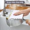 24 Pack Kitchen Dishcloths - Does Not Shed Fluff - Reusable Dish Towels, Dish Cloths, Super Absorbent Coral Fleece Cleaning - Microfiber [7RDUNX]