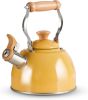 Tea Kettle, Tea Pot with Cool Touch Ergonomic Handle, Teapot Food Grade Stainless Steel, Tea Kettle Stovetop, Kettle Teapot, Whistling Tea Kettle