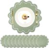 Set of 12 Cotton Linen Placemats
