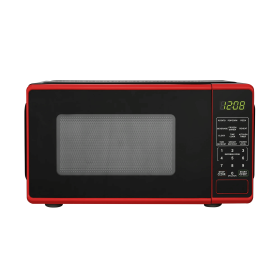 0.7 Cu ft Countertop Microwave Oven, 700 Watts, White (Pack Size: red)