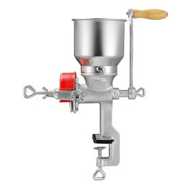 Manual Grain Mill with High Hopper, Hand-Crank Corn Grinder (Capacity: High Hopper, Material: Cast Iron)