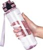 Water Bottle, 32oz Motivational Sports Water Bottle with Time Marker - Times to Drink - Tritan, BPA Free, Wide Mouth Leakproof