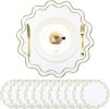 Set of 12 Cotton Linen Placemats