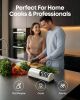 Electric Knife Sharpener for Kitchen, 3-Stage Knife Sharpener Electric with 100% Diamond Abrasives, 20° Precision Angle Guide
