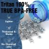Water Bottle, 32oz Motivational Sports Water Bottle with Time Marker - Times to Drink - Tritan, BPA Free, Wide Mouth Leakproof