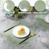 Set of 12 Cotton Linen Placemats