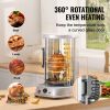 Shawarma Grill Machine, Vertical Chicken Shawarma Cooker Machine Countertop, Electric Stainless Steel Broiler Gyro Rotisserie Oven Doner Kebab Machine
