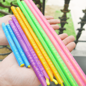Food bag sealing sticks, reusable sealing rods for snack and dry food bags, tight sealing   preserves freshness and locks in flavor (Style: 22.5cm mixed colors)